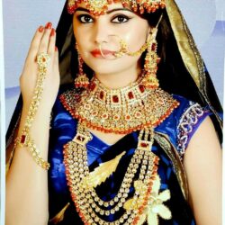 Ethnic Indian Bollywood Rani Haar Choker Bridal Gold Plated Jewelry Set Rani
