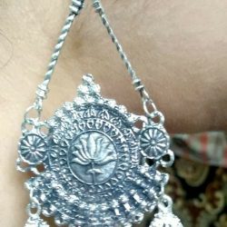oxidized Indian Bollywood Gold Silver Plated Earring Jumka Jumki Long Drop