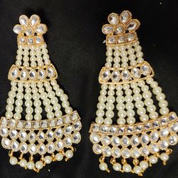 Golden Oxidized Traditional Indian Jewelry Bollywood Ethnic Wedding Bridal Ha...