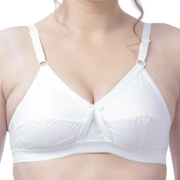 New Bras 100% Cotton Soft Cup Bra Unpadded Push Up No Wire Lingerie Underwear
