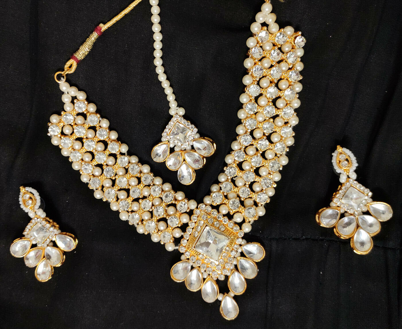 Choker Necklace for women, Indian Oxidized Wedding Jewelry, Pakistani  Jewelry, – De Rigueur Elazo