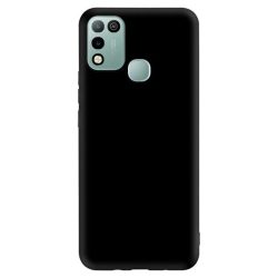 OO LALA JI Black Soft Silicone Case For INFINIX HOT NOTE 10