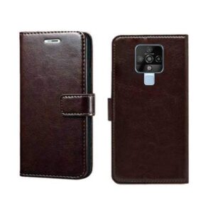 OO LALA JI For TecnoCamon 16 Flip Cover Vintage 1 Camon 16 Premier 1