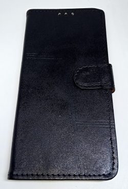 Vintage Flip Cover For Redmi 9 power (Black)
