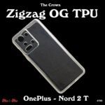 ZIgZag OnePlus Nord 2T 5G Transparent Back Cover