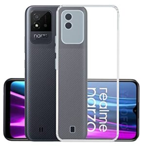 OO LALA JI For Realme Narzo 50i - Transparent | Cushioned Edges | Flexible Clear Case 1 1 1006