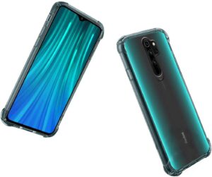 OO LALA JI Shockproof Flexible Protective Cushioned Edges Crystal Clear TPU Bumper Corners Back Case Cover for Redmi Xaomi Note 8 Pro – Transparent 1 3 1573