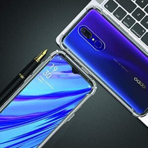 OO LALA JI Shockproof Flexible Protective TPU Bumper Back Cover for Oppo F11 Oppo F11 - Transparent 1 5 304