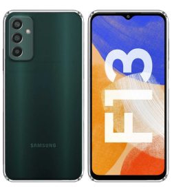 For Samsung Galaxy F13 Back Cover Transparent New