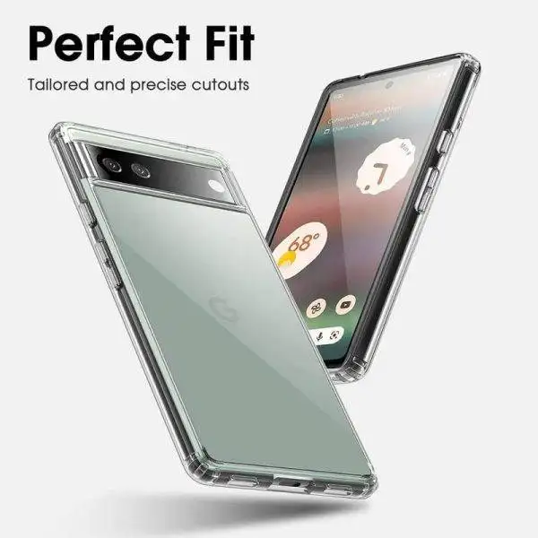 ZIgZag Google Pixel 6a Back Cover Transparent New - Image 5