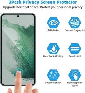 Privacy Glass For Samsung galaxy S22 5g