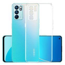ZIgZag Oppo Reno 6 5G Camera Protection Back Cover Transparent