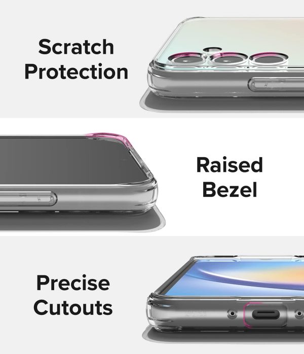 2mm Back Cover For Samsung Galaxy M34 5G / F34 5G - Transparent - Image 4