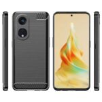 Black Armour For Oppo Reno 8T 5G Back Cover