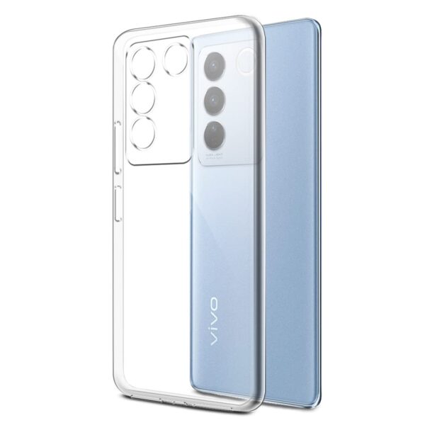 2mm For Vivo V27 Pro 5G Back Cover- Transparent New - Image 2