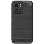 Black Armour For Moto Edge 40 5G Back Cover