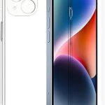 For iphone 14 Plus Back Cover - Transparent