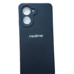 For Realme C33 Soft Back Cover Black