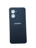 For Realme C33 Soft Back Cover Black