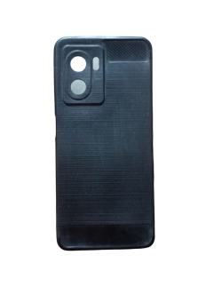 For Realme Narzo 50 5G Black Armour Case Back Cover