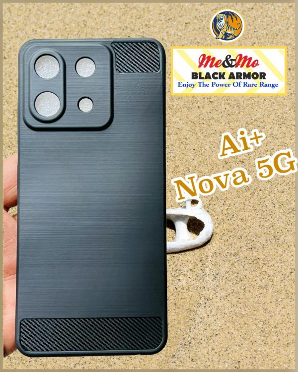 For Ai+ Nova 5G Back Cover Armour Case - Image 4