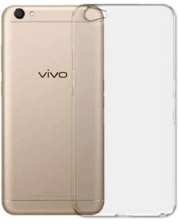 OO LALA JI Vivo Y67 / Vivo Y66 / Vivo V5 / Vivo V5s Case, Shockproof Flexible Protective TPU Bumper Back Cover for Vivo V5, V5s, Y66, Y67 - Transparent