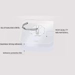 Adhesive Hooks Kitchen Wall Hooks - 10 pcs - Image 3