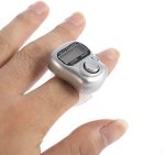 Digital Hand Finger Tally Counter Finger Ring Jaap Maala Pack of 3, Multicolor - Image 5