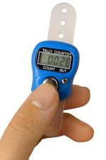 Digital Hand Finger Tally Counter Finger Ring Jaap Maala Pack of 3, Multicolor - Image 2