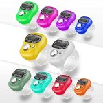 Digital Hand Finger Tally Counter Finger Ring Jaap Maala Pack of 3, Multicolor - Image 4