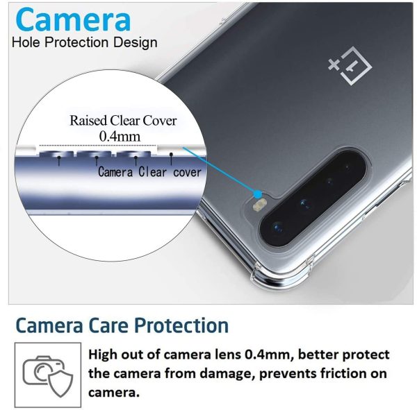 For OnePlus Nord 5G back cover Transparent New - Image 3