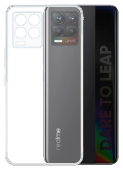 For Realme 8 Pro Back Cover Transparent New