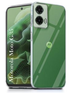 Zigzag Motorola G35 Back Cover Transparent New 1 Motorola G35 Back Cover Transparent