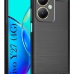 For Vivo Y27 2023 Back Cover Black Armor New