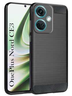 For OnePlus Nord CE 3 5G Back Cover Black Armor New