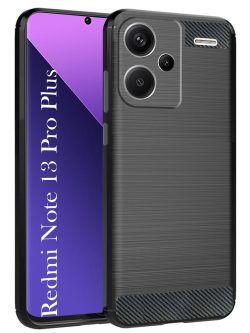For Xiaomi Redmi Note 13 Pro Plus 5G Back Cover Black Armor New