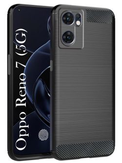 For Oppo RENO 7 5G Back Cover Black Armor New