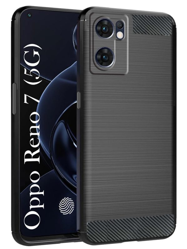 For Oppo RENO 7 5G Back Cover Black Armor New - Image 9