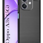 For Oppo A3x 5G Back Cover Black Armor New