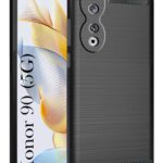 For Honor 90 5G Back Cover Black Armor New