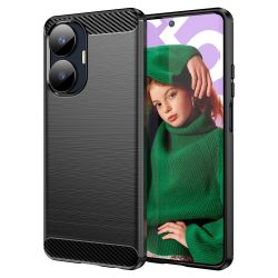 For Realme Narzo N55 Back Cover Black Armor New