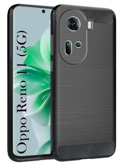 For Oppo Reno 11 5G Back Cover Black Armor New