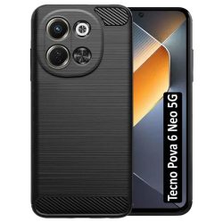 For Tecno Pova 6 Neo 5G Back Cover Black Armor New