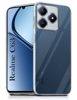 ZigZag Realme C63 Back Cover Transparent New