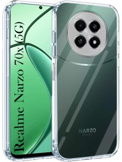 ZigZag Realme Narzo 70x 5G Back Cover Transparent New