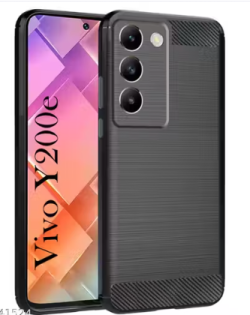 For Vivo Y200E Back Cover Black Armor New
