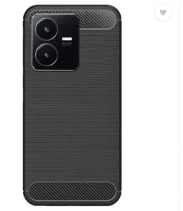 For Vivo Y22 Back Cover Black Armor New 2 1 27