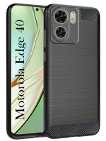 For Motorola Moto Edge 40 Fusion Back Cover Black Armor New