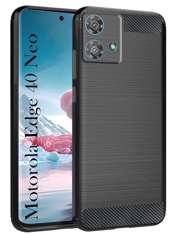 For Motorola Moto Edge 40 Neo 5G Back Cover Black Armor New - Image 8