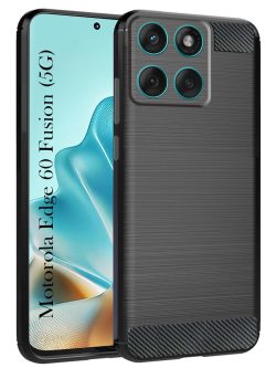 For Motorola Moto Edge 60 Fusion 5G Back Cover Black Armor New